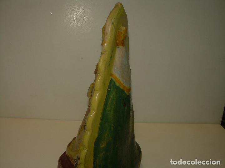 Antig&uuml;edades: IMAGEN RELIGIOSA DE TERRACOTA. - Foto 3