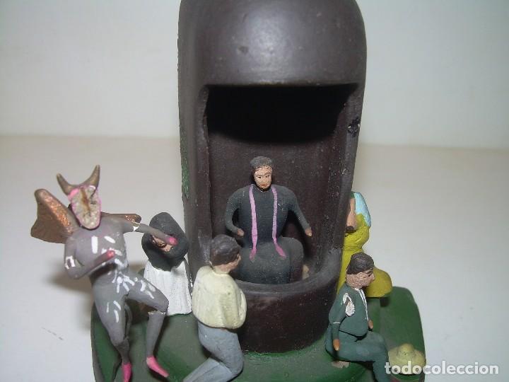 Antig&uuml;edades: IMAGEN RELIGIOSA DE TERRACOTA. - Foto 1