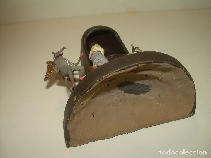 Antig&uuml;edades: IMAGEN RELIGIOSA DE TERRACOTA. - Foto 5