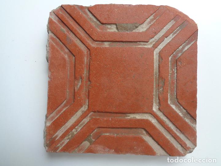 Antig&uuml;edades: AZULEJO BALDOSA SIGLO XVIII.REF&ordf;14C - Foto 1