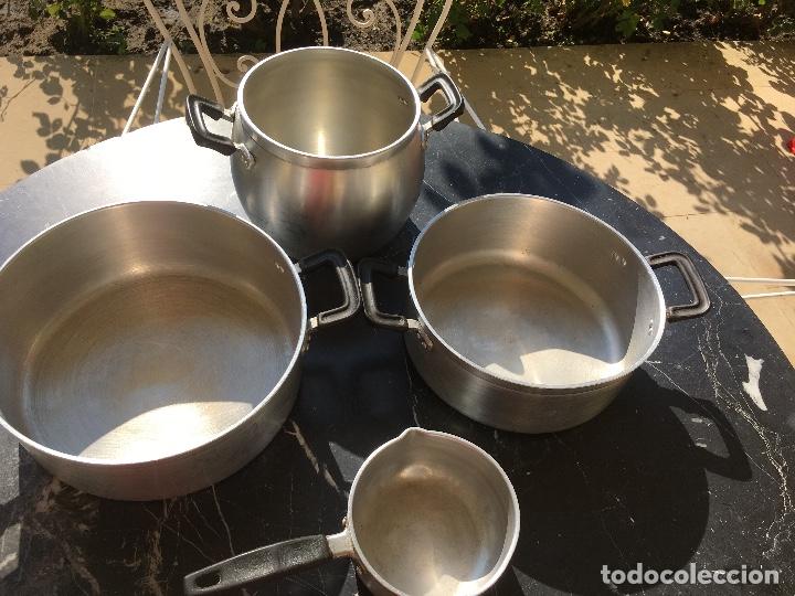 Antig&uuml;edades: BATER&Iacute;A DE COCINA DE ALUMINIO - Foto 3