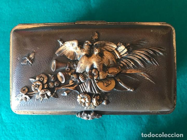 Antig&uuml;edades: CAJA JOYERO ESTILO NAPOLE&Oacute;N III - Foto 5