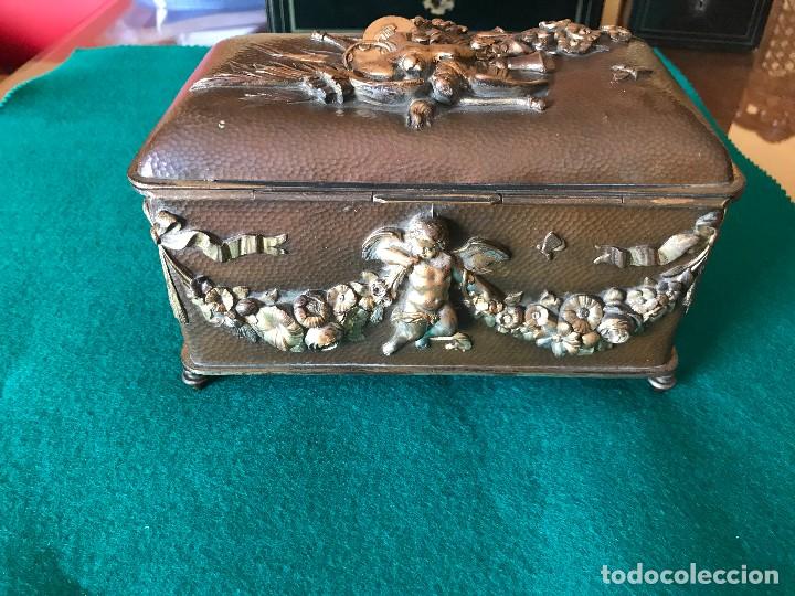 Antig&uuml;edades: CAJA JOYERO ESTILO NAPOLE&Oacute;N III - Foto 7