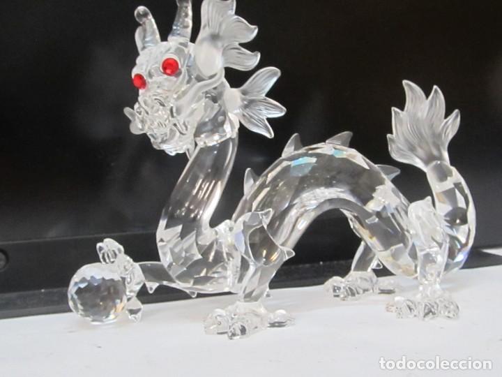 Antig&uuml;edades: FIGURA DE SWAROVSKI - DRAG&Oacute;N - Foto 2