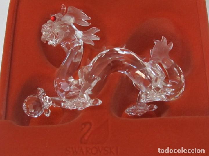 Antig&uuml;edades: FIGURA DE SWAROVSKI - DRAG&Oacute;N - Foto 4