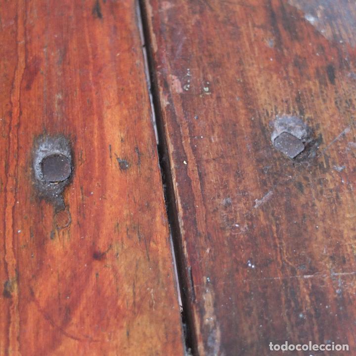 Antig&uuml;edades: ANTIGUA MESA TOCINERA - Foto 7