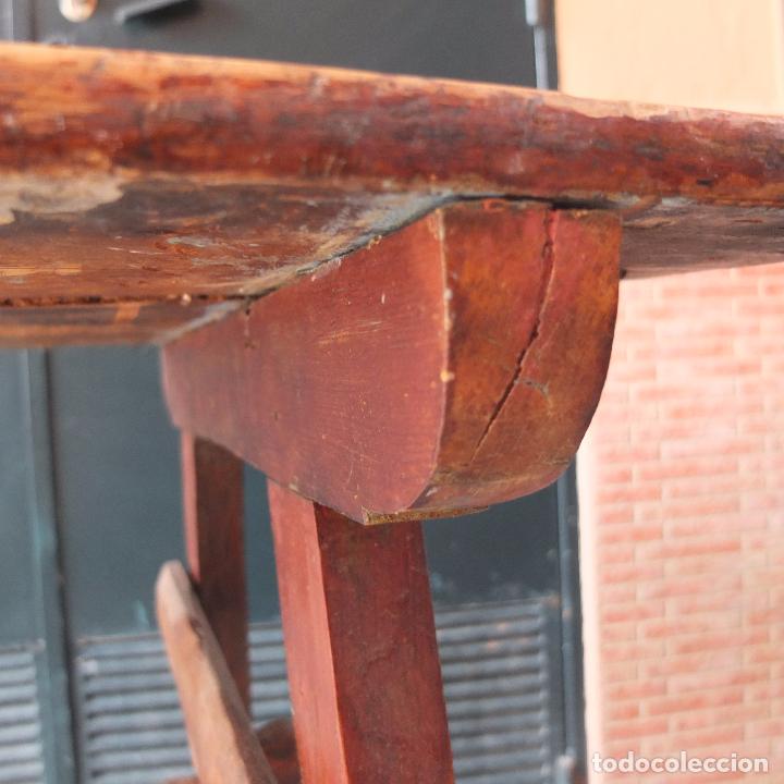 Antig&uuml;edades: ANTIGUA MESA TOCINERA - Foto 8