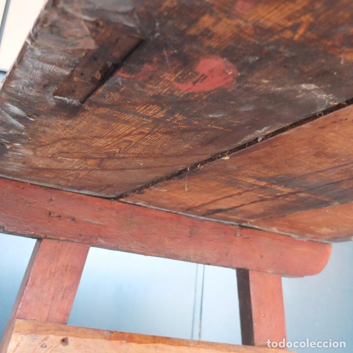Antig&uuml;edades: ANTIGUA MESA TOCINERA - Foto 11