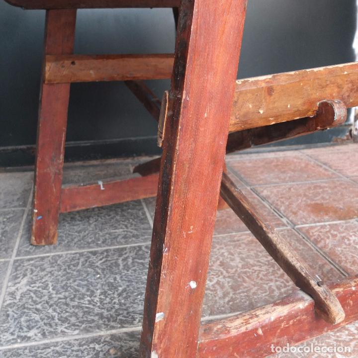 Antig&uuml;edades: ANTIGUA MESA TOCINERA - Foto 12