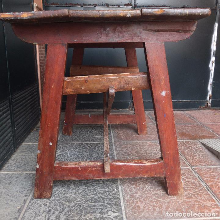 Antig&uuml;edades: ANTIGUA MESA TOCINERA - Foto 18