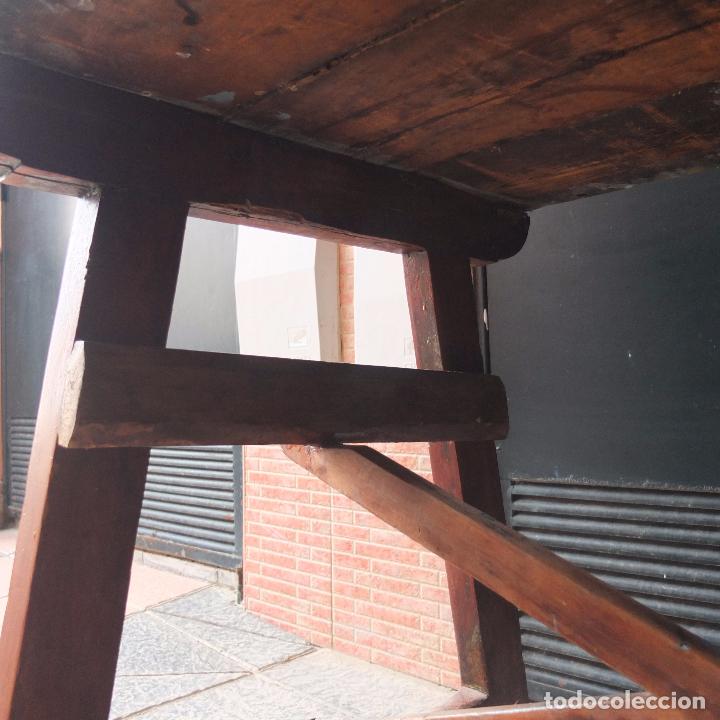 Antig&uuml;edades: ANTIGUA MESA TOCINERA - Foto 21