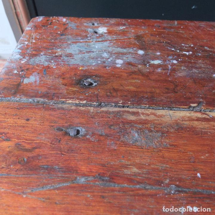 Antig&uuml;edades: ANTIGUA MESA TOCINERA - Foto 26