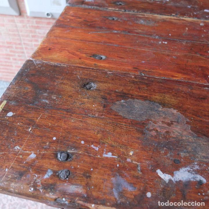Antig&uuml;edades: ANTIGUA MESA TOCINERA - Foto 28