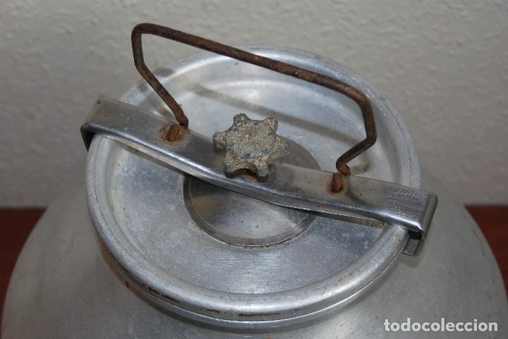 Antig&uuml;edades: LECHERA DE ALUMINIO - OLLA DE LECHE - Foto 3