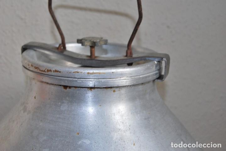 Antig&uuml;edades: LECHERA DE ALUMINIO - OLLA DE LECHE - Foto 4