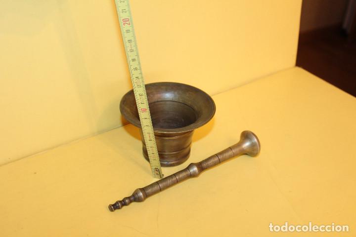 Antig&uuml;edades: ANTIGUO MORTERO O ALMIREZ DE BRONCE - Foto 11