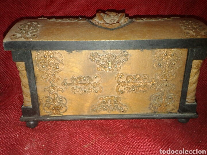 Antig&uuml;edades: ANTIGUA CAJA MADERA - Foto 1