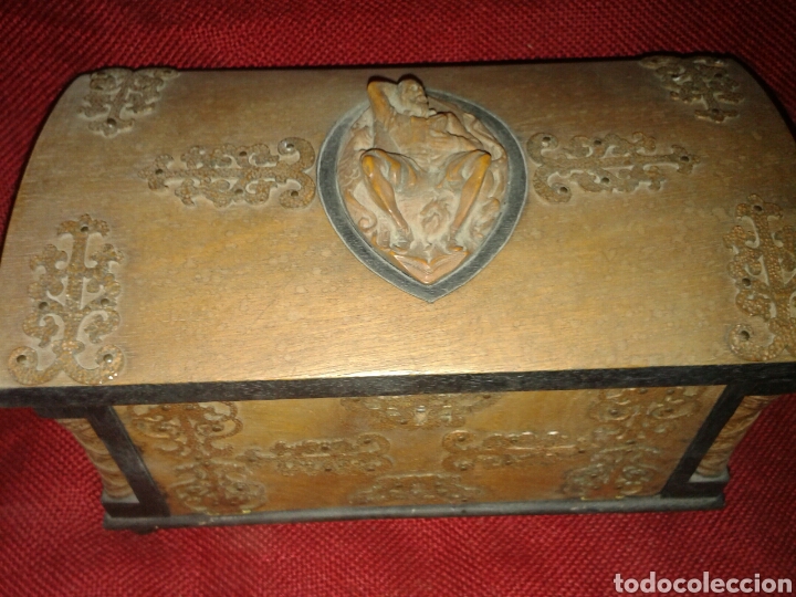 Antig&uuml;edades: ANTIGUA CAJA MADERA - Foto 2