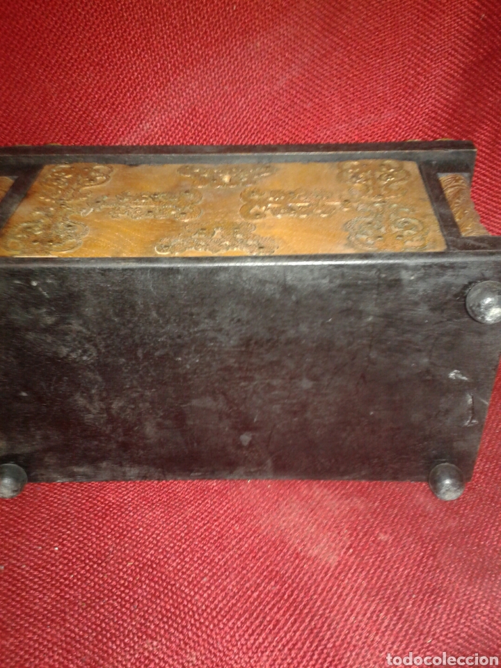 Antig&uuml;edades: ANTIGUA CAJA MADERA - Foto 5