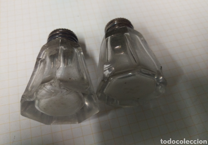Antig&uuml;edades: SALEROS DE PLATA Y CRISTAL - Foto 2