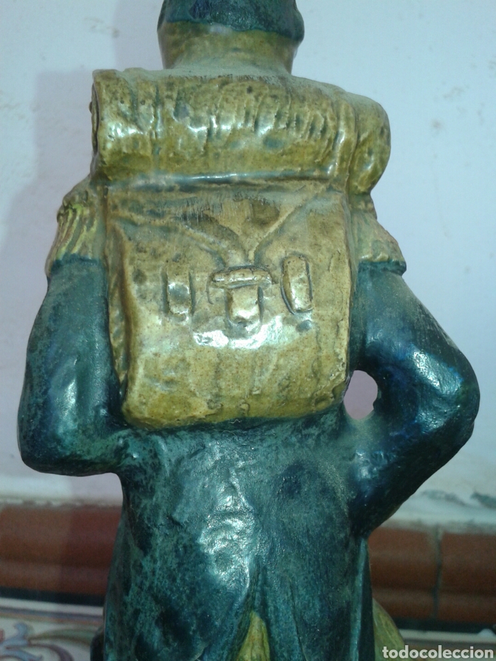 Antig&uuml;edades: BOTELLA FIGURA BRANDI - Foto 8