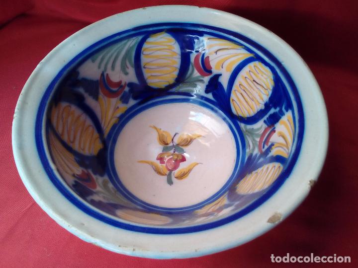 Antig&uuml;edades: ANTIGUO LEBRILLO DE MANISES S.XIX - Foto 1