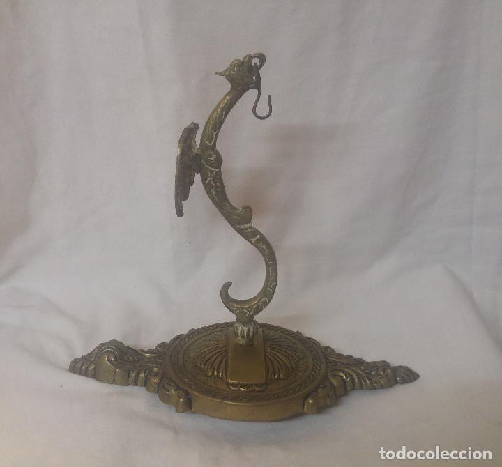 Antig&uuml;edades: APLIQUE DE BRONCE CON FORMA DE DRAGON -IMPRESIONANTE - Foto 4