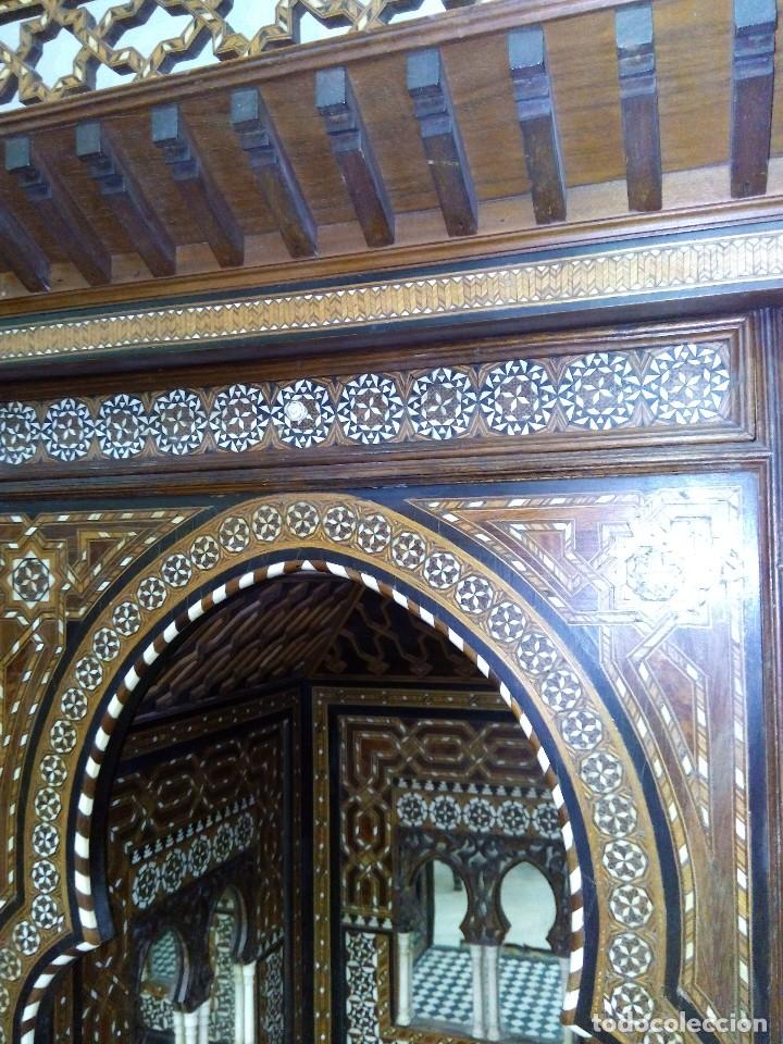 Antig&uuml;edades: MUEBLE DE TARACEA SIGLO XIX - Foto 2