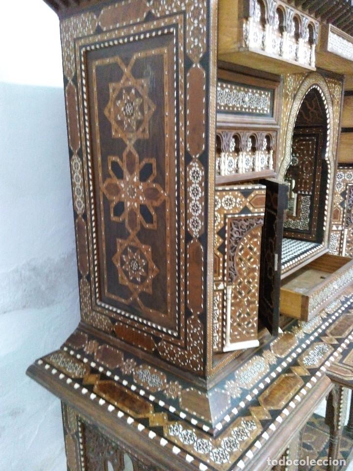 Antig&uuml;edades: MUEBLE DE TARACEA SIGLO XIX - Foto 3