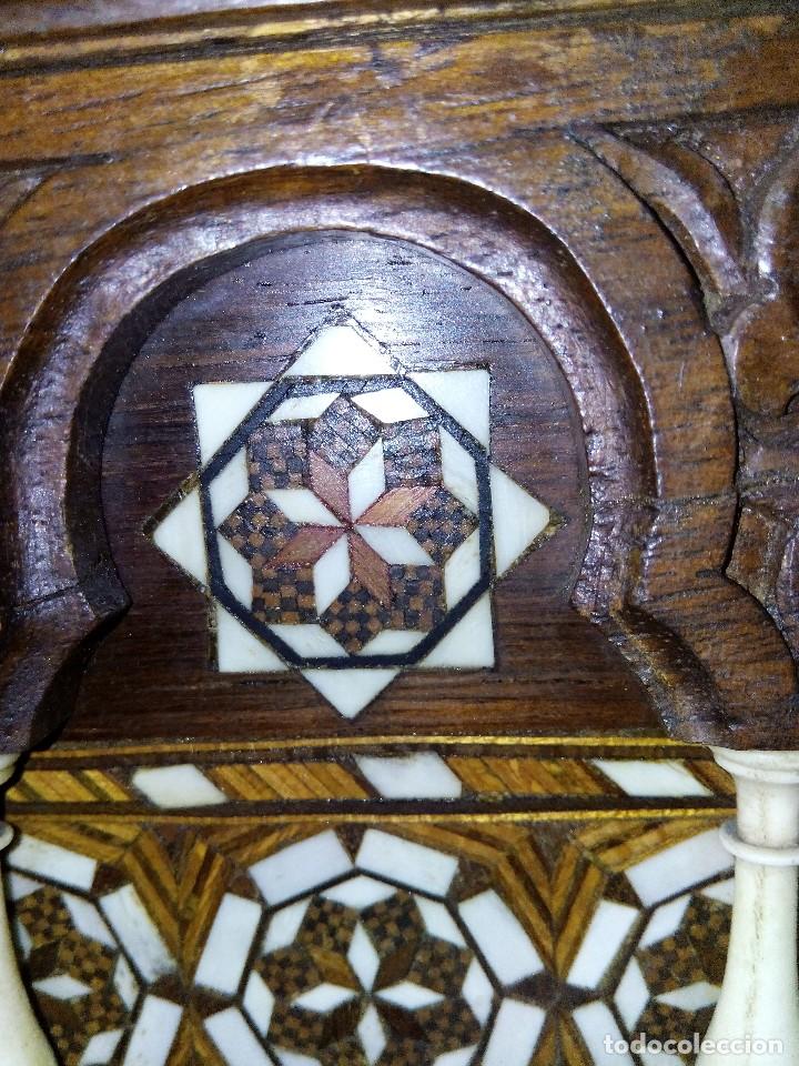 Antig&uuml;edades: MUEBLE DE TARACEA SIGLO XIX - Foto 7