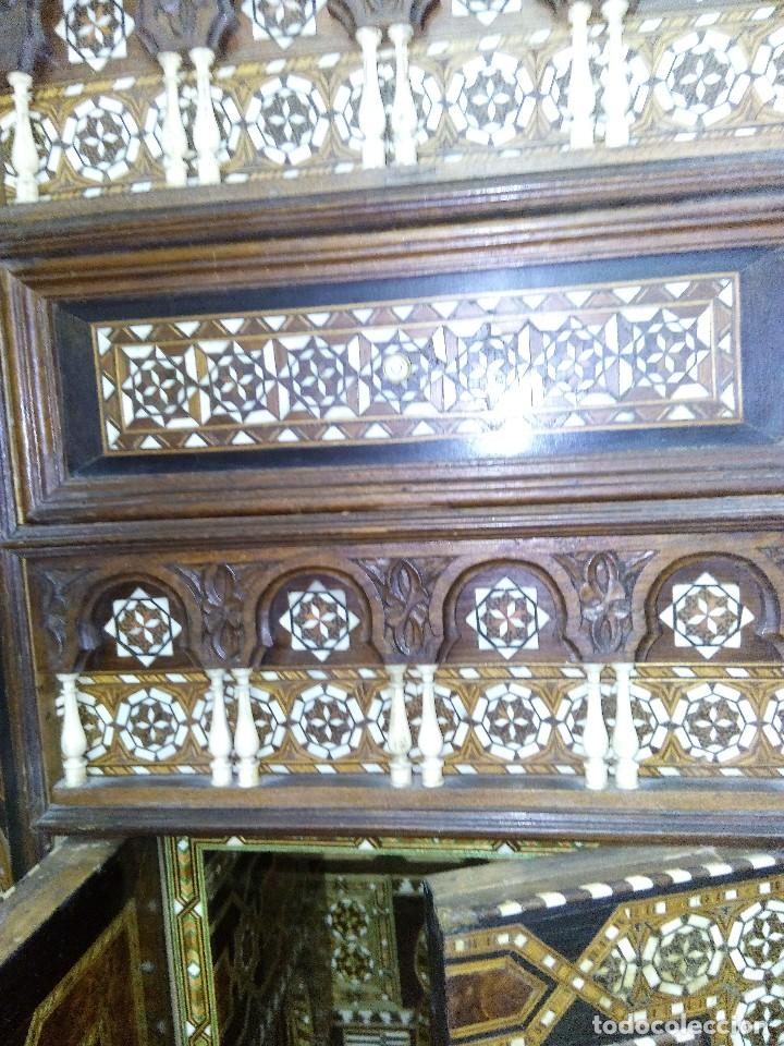 Antig&uuml;edades: MUEBLE DE TARACEA SIGLO XIX - Foto 8
