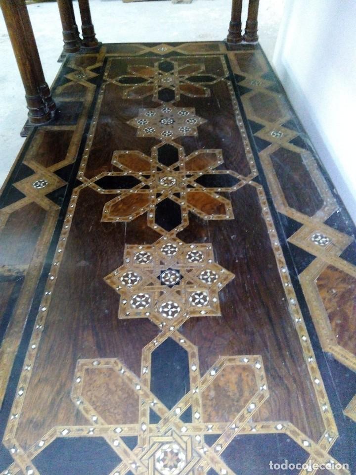 Antig&uuml;edades: MUEBLE DE TARACEA SIGLO XIX - Foto 9