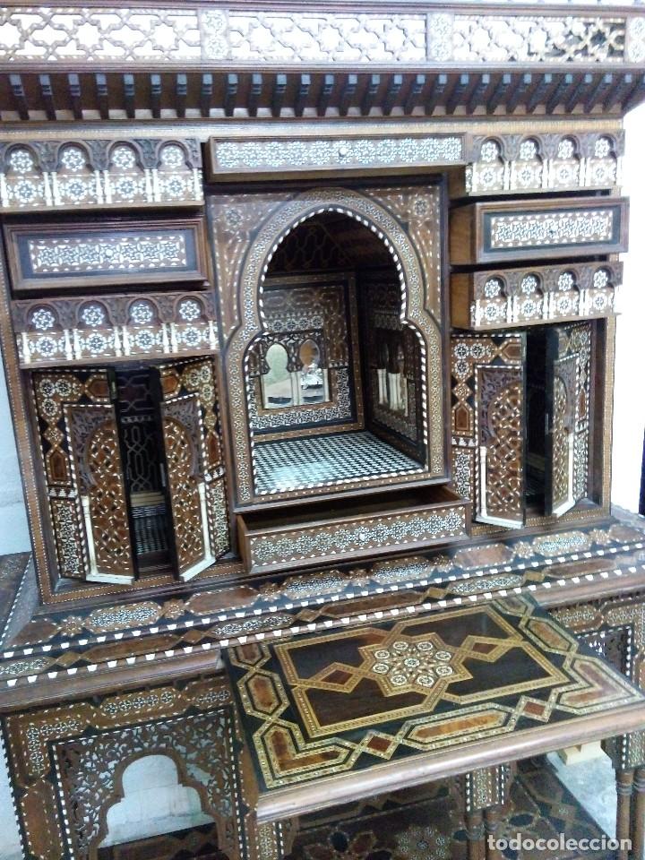 Antig&uuml;edades: MUEBLE DE TARACEA SIGLO XIX - Foto 12