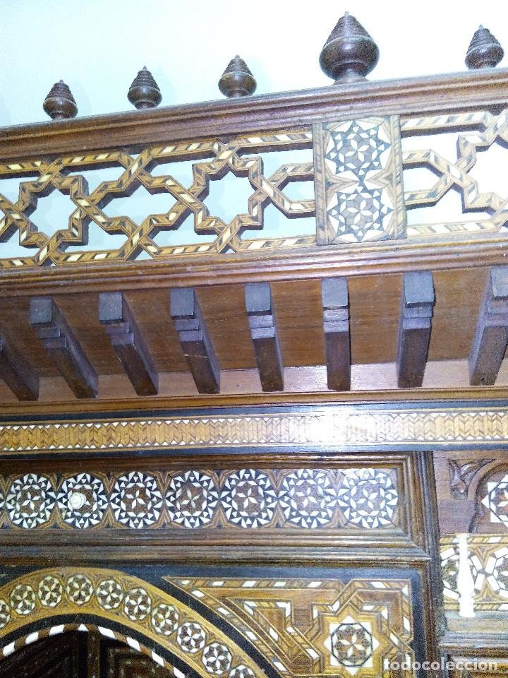 Antig&uuml;edades: MUEBLE DE TARACEA SIGLO XIX - Foto 13