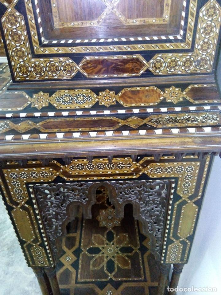 Antig&uuml;edades: MUEBLE DE TARACEA SIGLO XIX - Foto 14