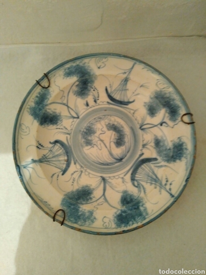 Antig&uuml;edades: Plato de Manises SXIX - Foto 1