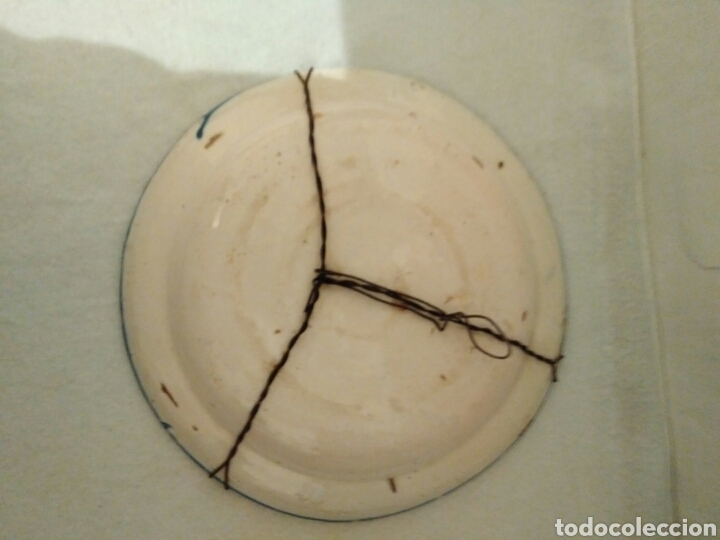 Antig&uuml;edades: Plato de Manises SXIX - Foto 2