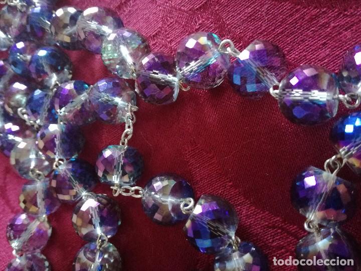 Antig&uuml;edades: ROSARIO CUENTAS DE CRISTAL - Foto 2