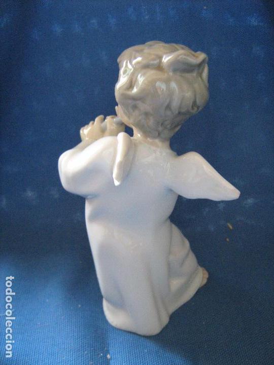 Antig&uuml;edades: ANGELITO TOCANDO LA FLAUTA DE LLADRO PARA RESTAURAR - Foto 2