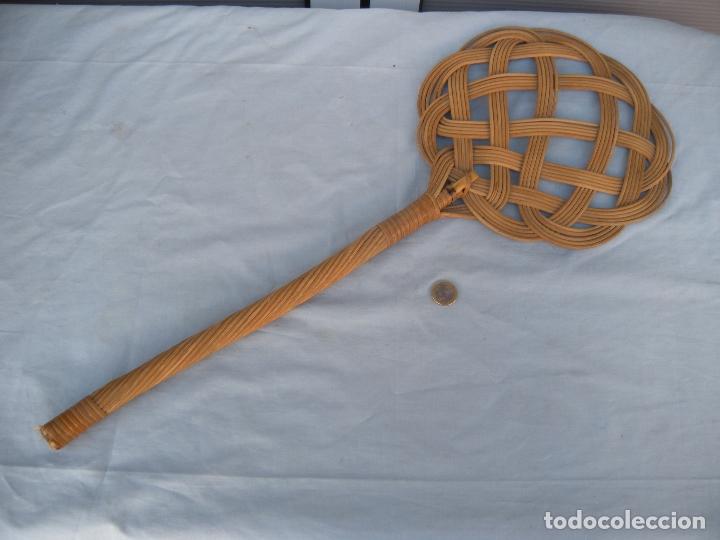 Antig&uuml;edades: ANTIGUO ESPOLSADOR DE RATTAN - Foto 4