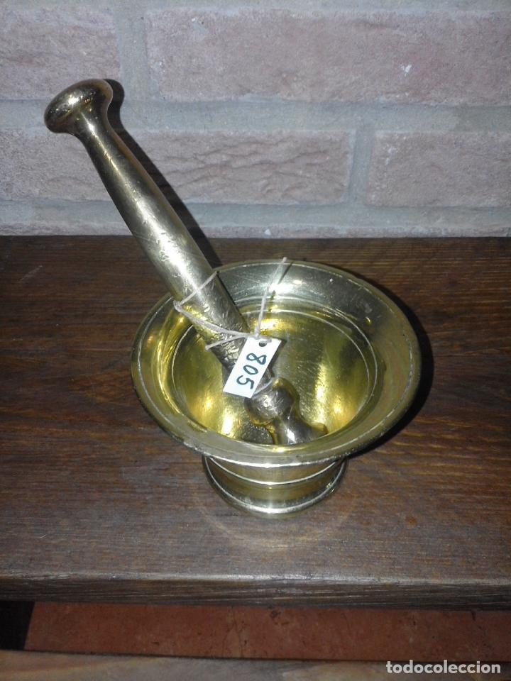 Antig&uuml;edades: ANTIGUO ALMIRED DE BRONCE - Foto 1