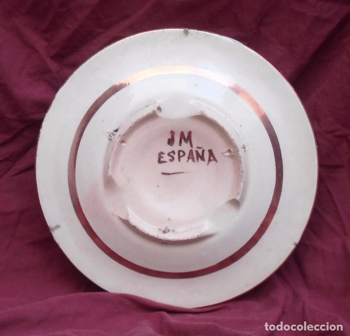 Antig&uuml;edades: plato de reflejos de manises - Foto 2