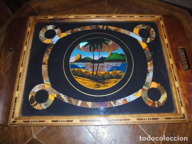 Antig&uuml;edades: BANDEJA CON ALAS DE MARIPOSA - Foto 1
