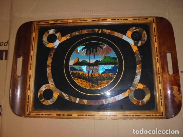 Antig&uuml;edades: BANDEJA CON ALAS DE MARIPOSA - Foto 2