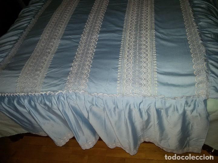 Antig&uuml;edades: CUBRECAMA O COLCHA - Foto 4