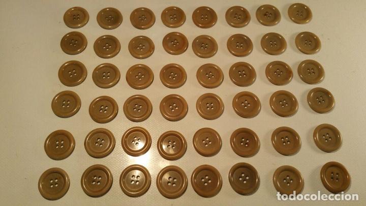 Antig&uuml;edades: 48 BOTONES ANTIGUOS DE 2 CM , B16 - Foto 1