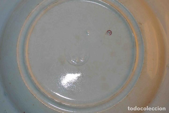 Antig&uuml;edades: PAREJA PLATOS PICKMAN POSTRE S.XIX - Foto 4