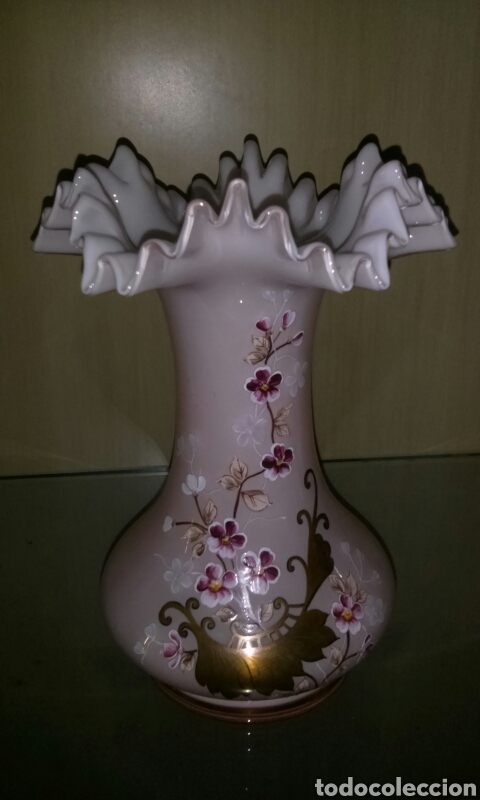 Oggetti Antichi: Jarr&oacute;n de opalina, bonito, perfecto estado