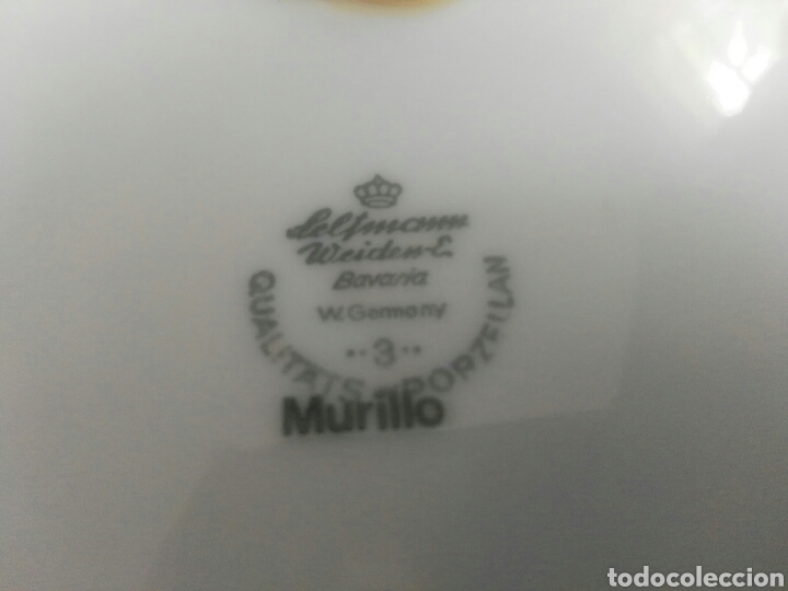 Antig&uuml;edades: Plato decorativo bavaria Murillo - Foto 4
