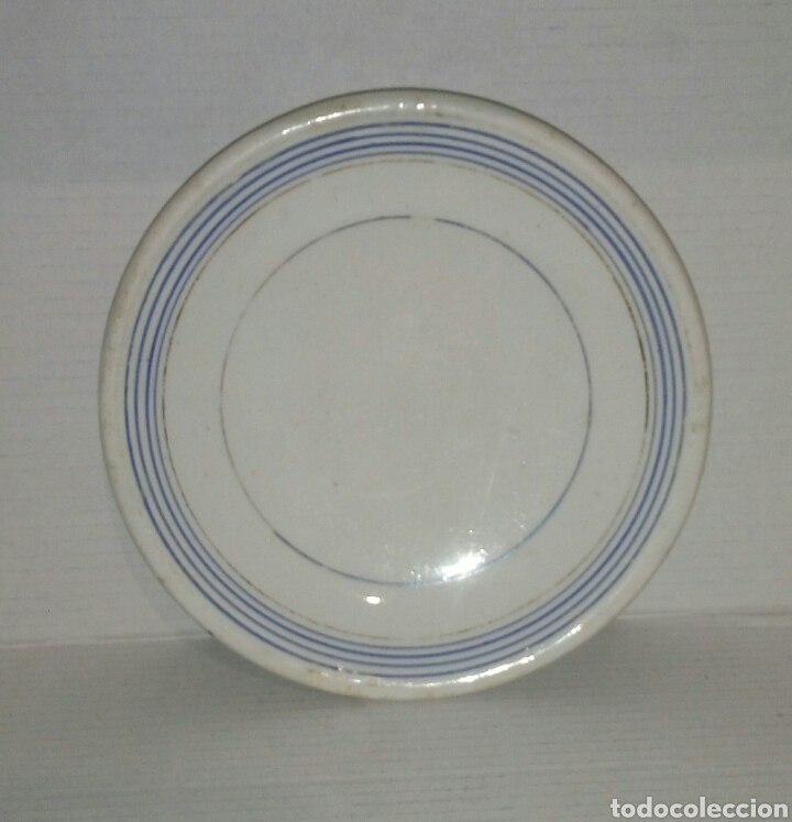 Antig&uuml;edades: Antiguo plato cafe porcelana - Foto 1